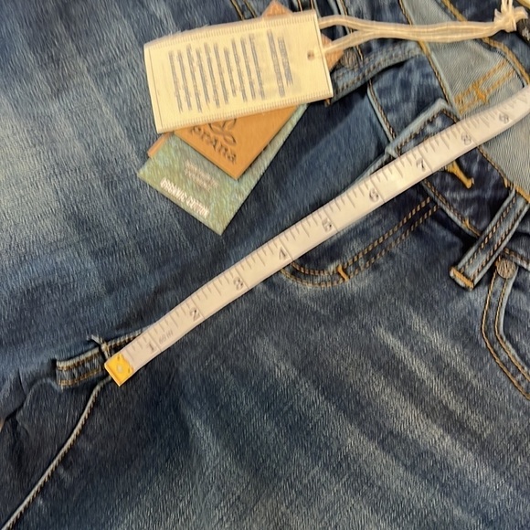 PRANA London Organic Cotton Blend Jeans Medium Wash Tall Inseam Sz 2 NWT - Picture 6 of 12